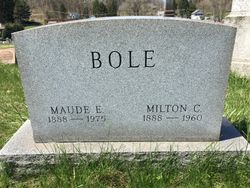 Maude E <I>Ashcom</I> Bole 