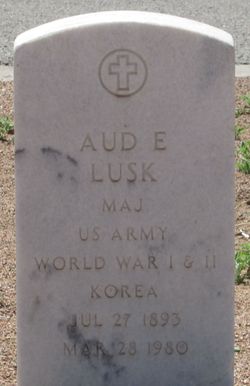 MAJ Aud Edward Lusk 