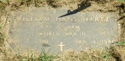 William Hans Hartz 