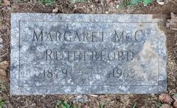 Margaret <I>McCachran</I> Rutherford 
