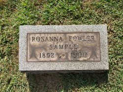 Rosanna <I>Fowler</I> Sample 