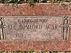 Sue <I>Bomford</I> Acar 