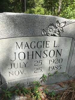 Maggie Lee <I>Johnson</I> Johnson 