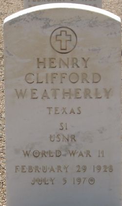 Henry Clifford Weatherly 