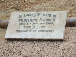Wilhelmine Auguste Maria <I>Schmidt</I> Fechner 