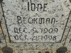 Ione Beckman 