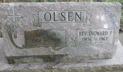Rev Ingward P Olsen 
