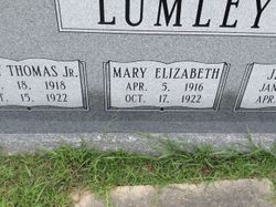 Mary Elizabeth Lumley 