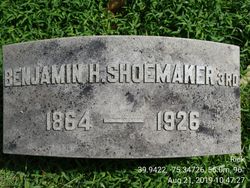 Benjamin Hallowell Shoemaker 