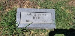 Ada Broom Rye 