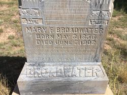 Mary F “Molly” <I>Scott</I> Broadwater 
