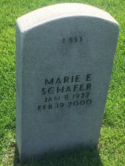 Marie E. <I>Barthel</I> Schafer 