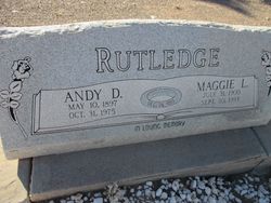 PVT Andrew Dee “Andy” Rutledge Sr.