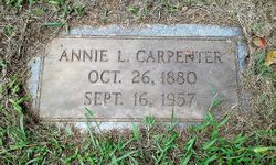 Lydia Anne “Annie” <I>Kennedy</I> Carpenter 