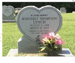 Mrs Margaret <I>Thompson</I> Lynch 