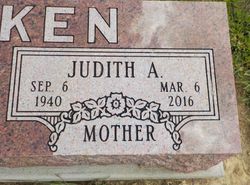 Judith Ann “Judy” <I>Rowan</I> Aitken 