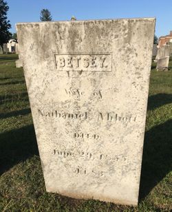 Elizabeth “Betsey” <I>Dearborn</I> Abbott 
