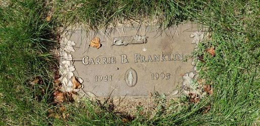 Carrie Belle <I>Browning</I> Franklin 