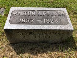 Rev Milton Kirk Foster 