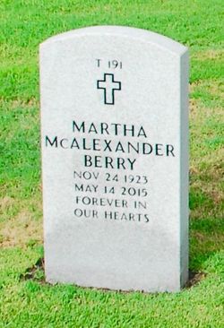 Martha June <I>McAlexander</I> Berry 
