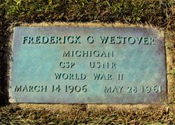 Frederick George “Fred” Westover 