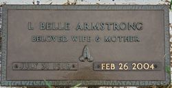 Leila Belle <I>Wright</I> Armstrong 