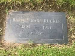Barney Babe Rucker 