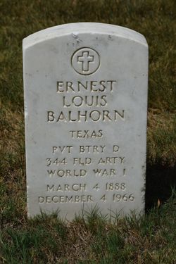 Ernest Louis Balhorn 