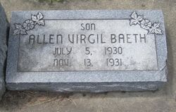 Allen Virgil Baeth 