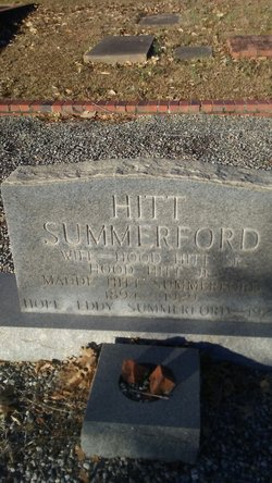 Maude <I>Hitt</I> Summerford 