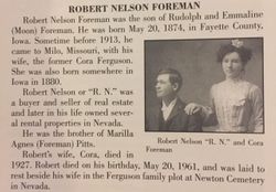 Robert Nelson Foreman 