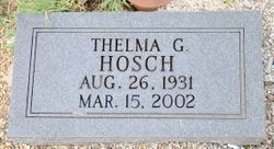 Thelma G. Hosch 