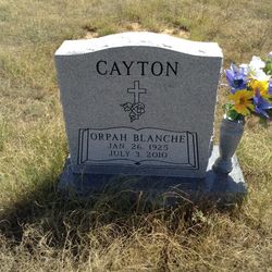 Orpah Blanche Cayton 