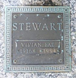 Vivian Fae <I>Davis</I> Stewart 