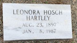 Leonora <I>Hosch</I> Hartley 