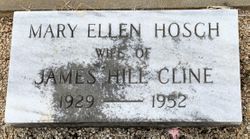 Mary Ellen <I>Hosch</I> Cline 
