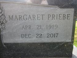 Margaret L. <I>Priebe</I> Canine 