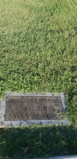 Margaret Theresa <I>Horrell</I> Alsup 