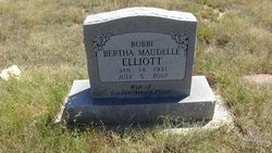 Bertha Maudelle <I>McGuffey</I> Elliott 