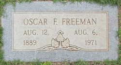 Oscar Fredrick Freeman 