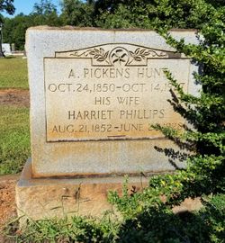 Harriet <I>Phillips</I> Hunt 