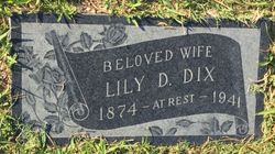 Lily Elizabeth <I>Dyer</I> Dix 