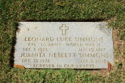 Leonard Luke Simmons 