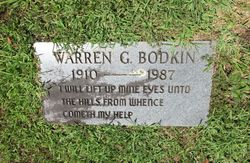 Warren Gray Bodkin 
