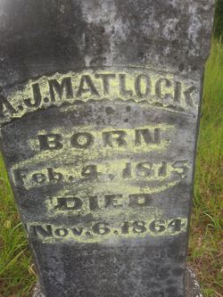 Absolam A. James Matlock 