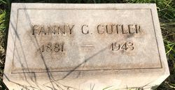 Fanny G <I>Cutler</I> Harder 