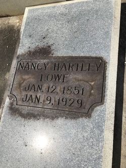 Nancy Ann <I>Hartley</I> Lowe 