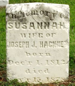 Susannah Marie <I>Dorsett</I> Hackney 