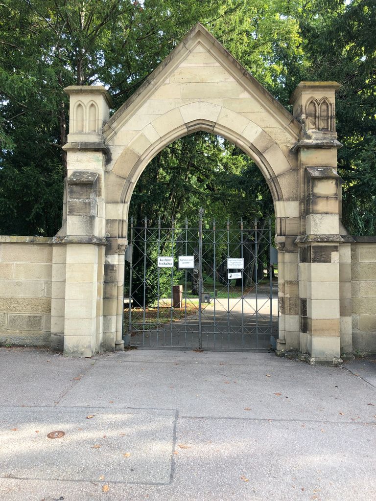 Stuttgart Pragfriedhof Jewish Cemetery Section