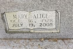Mary Alice <I>Wright</I> Morris 